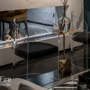 tuya wifi bio kamin electric rectangular stainless steel bio ethanol fireplace fire table burner