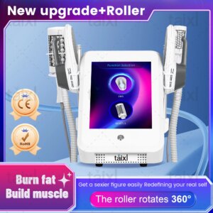 TAIXL Vacuum Inner Ball Roller 360 Degree Rolling Cellulite Massage Weights Loss Machine Body Muscle Body Slimming Fat Removal