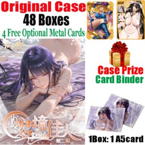 Kakasheng DREAM ROSE WILL BLOOM ALL THE TIME A5 Goddess Collection Cards Hobby Spicy Waifu Board Hutao Ganyu Sexy Card Toy Gift