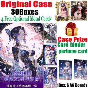 New Red Face Society Demon Slayer A6 Goddess Chapter Acrylic Craft Colored Paper Anime Nezuko Shinobu Mitsuri Sexy Cards