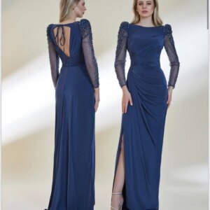 Customized Prom Dresses Retro Elegant Bateall Sheath Beading S Formal Occasion Gown Vestido Feminino Festa Luxo Robe Femme Soiré