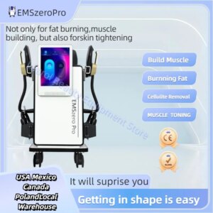 6500W 15Telsa 200HZ RF EMSzero Body Sculpt Machine NEO Fat Burning Weight Loss Body Contouring Shaping with Painless Technology