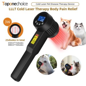 3000mW 650nm+808nm Laser Therapy Device Pain Relief Medical Devices Sports Injuries Arthritis Wounds Healing For Humans Pets