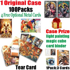 New Meow Valley Naruto Tearable Collection Cards Anime Uzumaki Naruto Uchiha Sasuke Hyuga Hinata Quality Cards