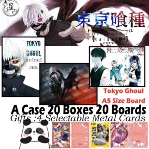 New Tokyo Ghoul A5 Size Board Japanese Anime Hobby Collection Card Doujin Booster Acrylic Card Kids Toys Gifts