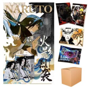 Naruto Cards Wholesale Booster Box Huoyingliexi 2025 Anime Character Collection Card board game Birthday Children’s Gift