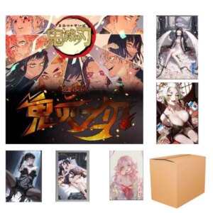 Wholesale Demon Slayer Booster Box Card Huiyu Cultural And Creative Rare Acrylic Collection Card Anime Game Character Card Gifts