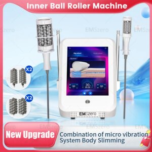 2025 NEW 200HZ Roller Slimming Cellulite Reduction Inner Ball Roller 360 Degree Infrared Vacuum Roller Massage Beauty Machine