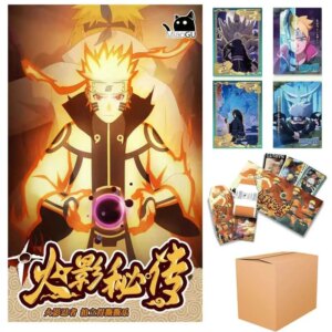 Naruto Collection Cards Wholesale Booster Box 2025 Miao Gu Anime Game Collection Card Board Game Card Children’s Holiday Gift