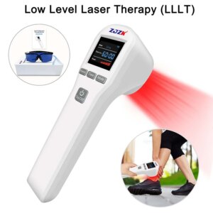 Pain Relief Cold Laser Therapy Device Red Light for Dogs Pain Relief Anti-inflammation Tissue Repair Wound Healing 650nm 808nm