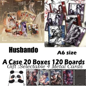 Newest A6 Size Colored Card Hobby Game Manfu Collection Card Husbando Card Shen Xinghui Doujin Toys Card Gifts