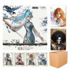 Wholesales Booster Box One Piece Collection Cards Luffy Eastern Artistig Conception Rare Cards Table Game Children Birthday Gift