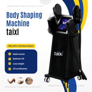 EMS Shaping Machine Portable Electromagnetic Fat Removal and Slimming Muscle Stimulation Weight Loss Home/Beauty Salon
