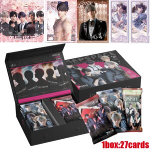Game Love and Deepspace Collection Cards Mu Lian Culture First Bullet Male God Rafayel Xavier Sylus Zayne Collection Cards