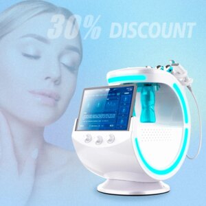 7 in 1 Hydro Water Hydra Beauty Facial Cleaning Machine Maquina 7 en 1 Hydra Smart Ice Blue Facial Beauty Machine