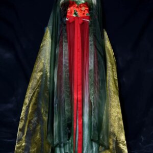 Chinese Hanfu Dress Women Traditional Embroidery Hanfu Female Carnival Fairy Cosplay Costume Hanfu Gradient Deep Green Dress
