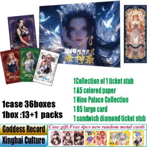 New XingHai Culture Goddess Record One Piece Collection Cards Anime Yamato Nami Metal Diamond Ticket Stub Sexy Bikini Cards