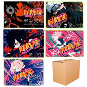 2025 Naruto Cards Wholesale Booster Box Size A5 Uzumaki Naruto Sasuke Hyuga Hinata Collection Cards Toys Holiday Gifts