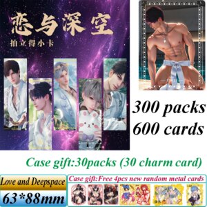 New Zhihua Studio Love and Deepspace Polaroid Collection Card Male God Rafayel Xavier Sylus Zayne Sexy Charm Collection Cards