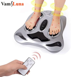 Foot Massager Electric Vibrator With Remote Control Health Care Body Massage Leg Exerciser Bio Shaker Heating Therapy Machine