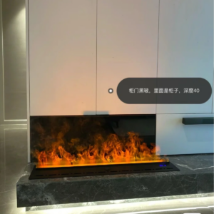 5 year warranty automizing 5d electric vapor mist water steam fireplace led flame effect module