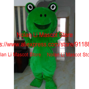 High Quality Adult Frog Mascot Costume Movie Props Birthday Party Role Playing Cartoon Suit Advertising Holiday Gift 530