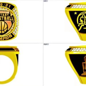 Champion Ring Customization Service Free Design Ring Model