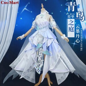 Cos-Mart Honkai Impact 3 Fu Hua Cosplay Costume Fashion Gorgeous Formal Dress Female Activity Party Role Play Clothing Hot Game