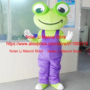 High Quality 7 Kinds Of Frog Mascot Costume Cartoon Anime Movie Props Cosplay Party Birthday Party Gift 980