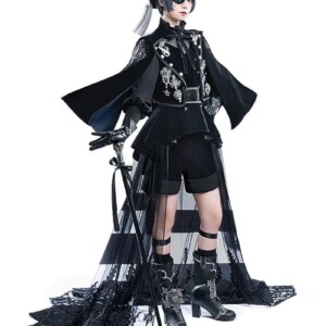 Cos-Mart Anime Black Butler Ciel Phantomhive Cosplay Costume 15th Anniversary Gorgeous Uniform Activity Party Role Play Clothing