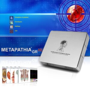 Metatron 4025 Hunter NLS Biofeedback 8D 18D 25D Metapathia GR Bioresonance Health Analyzer Machine Full Body Scanner Device 2024
