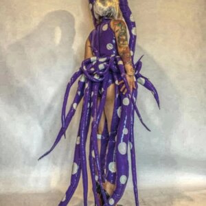 halloween stage dance show octopus cosplay party costume gogo singer dancer outfit