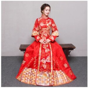 High Quality Designer Chinese ancient Tang dynasty queen Tailing Costume Guzheng Show Clothing Women Hanfu Chinese Photography