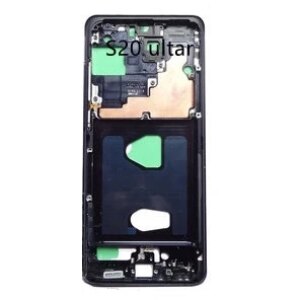 10Pcs Middle Frame Housing For Samsung Galaxy S20 FE LCD Front Frame Chassis With Small Parts+ Side Button