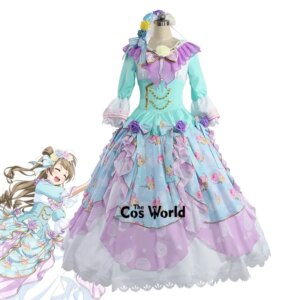 Love Live Minami Kotori Dancing Party Dresses Outfit Anime Customize Cosplay Costumes