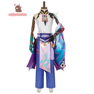 Anime Genshin Impact Xiao Cosplay Costume For Halloween Christmas New Year Party Costume