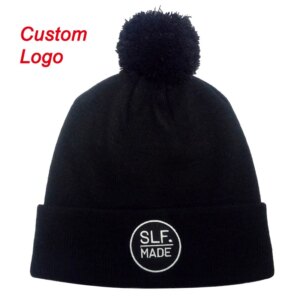 Custom Made Design Free Shipment Fast Delivery Warm Keeping Girls Laides Fashion Headwear Snow Cold Weather Cap Winter Ski Hat