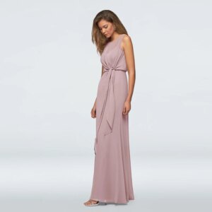 Plus Size Mother Of The Bride Dresses A-line Scoop Floor Length Chiffon Long Groom Mother Dresses For Wedding Customized