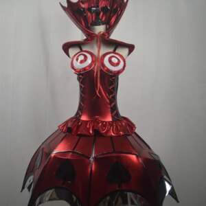 Nightclub Bar Performance Costume Sexy Spades Poker dress halloween cosplay party girl singer stage show