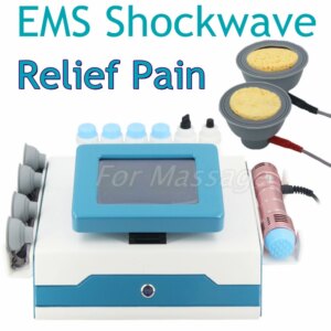 Professional Shockwave Therapy Machine EMS Electric Muscle Stimulation For ED Treatment And Plantar Fascitis Shock Wave Massage