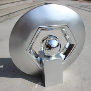 Champion de France de football Ligue 1 trophy  Resin Crafts Ornaments Electroplating Award Home Decorations new arrival