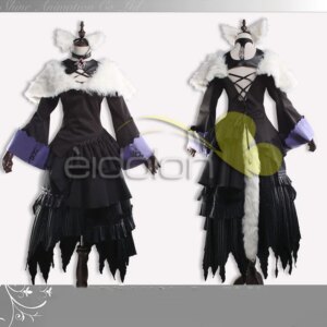 Game Final Fantasy 14 Y’shtola Cosplay Costume Fashion Evil Female Outfit Halloween Party Role Play Clothing Custom-Make Any