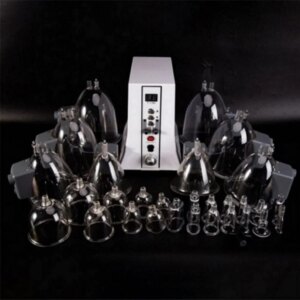 Vacuum Breast Massager Enhancer machine Chest Pulse Pump Acupressure Therapy Compact Lifting Body Shaping Beauty Device