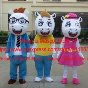 High Quality Horse Mascot Costume Cartoon Anime Adult Size Cosplay Birthday Party Masquerade Halloween Christmas Show 1232