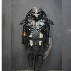 Jagged Warrior Armor Cosplay Bar Halloween party Costume halloween alien predator costume