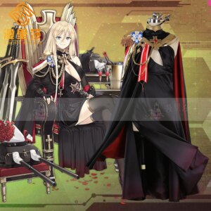 Game Azur Lane Bismarck Cosplay Costume Anime Halloween Carnival custom Costumes Black H