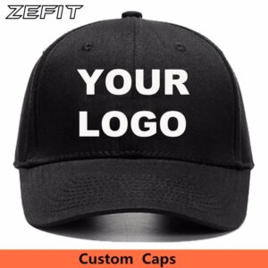 Logo Customize Full Printed Softball Custom Snap Close Golf Tennis Dad Hat Sun Visor Team Fashional Wearing Baseball Cap