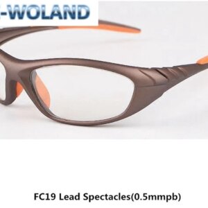Genuine medical X-ray & gamma ray protective lead glasses,0.5MMPB lead spectacles,sports type,nuclear radiation protective.