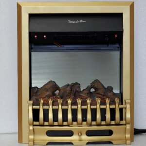 Decorative and heating firebox optical artificial flame electric fireplace insert burner room heater