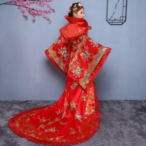 Gorgeous Traditional Hanfu Oriental Hanfu national Ancient Chinese Queen Cosplay Costume princess Clothes Lady Stage belle Dress